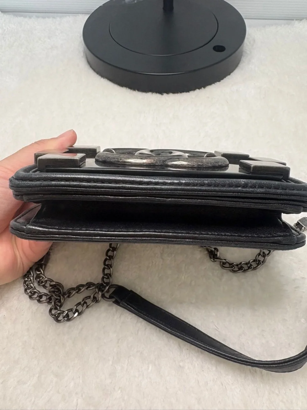 CHANEL Boy Lego Brick Crossbody Bag - Picture 3 of 11